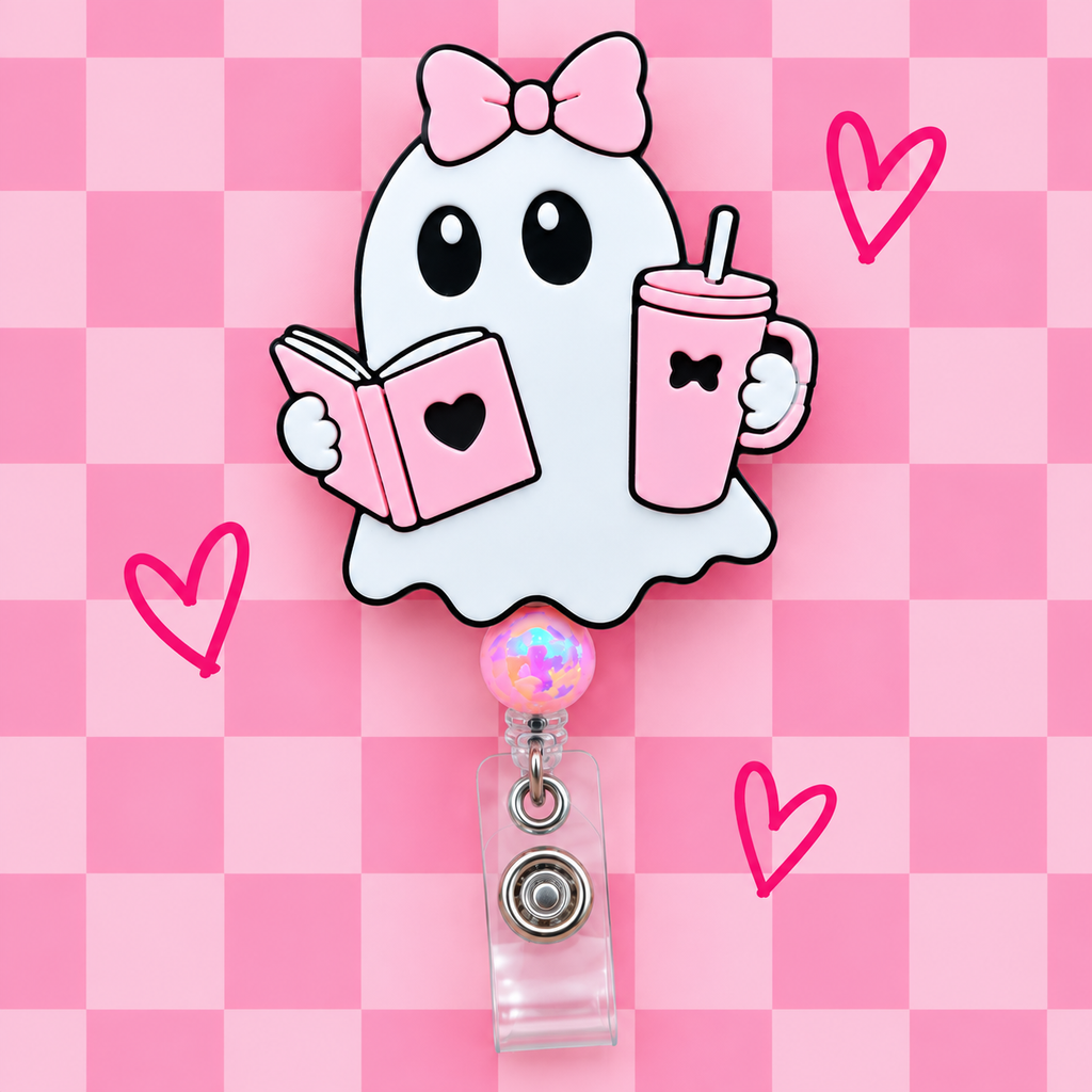 Bookish Ghost Badge Reel