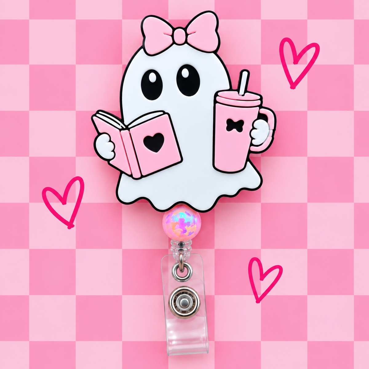 Bookish Ghost Badge Reel