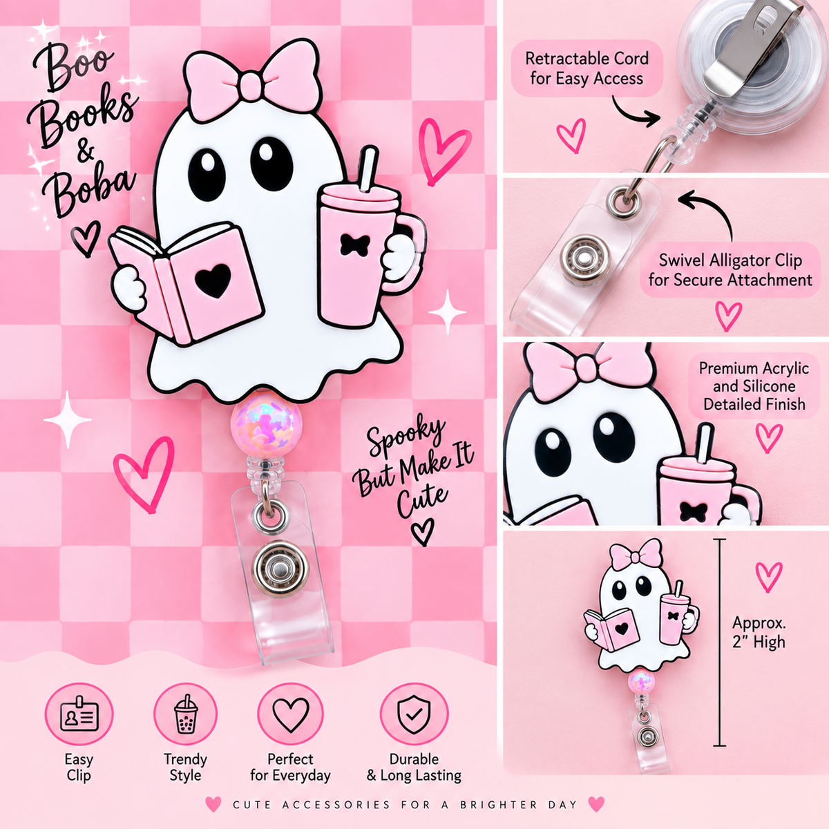 Bookish Ghost Badge Reel
