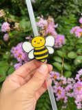 Bee Straw Topper